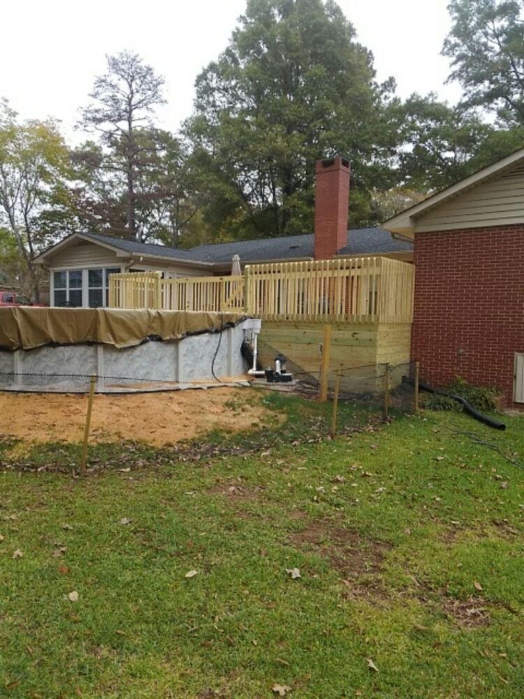 Residential construction project by Resler Construction