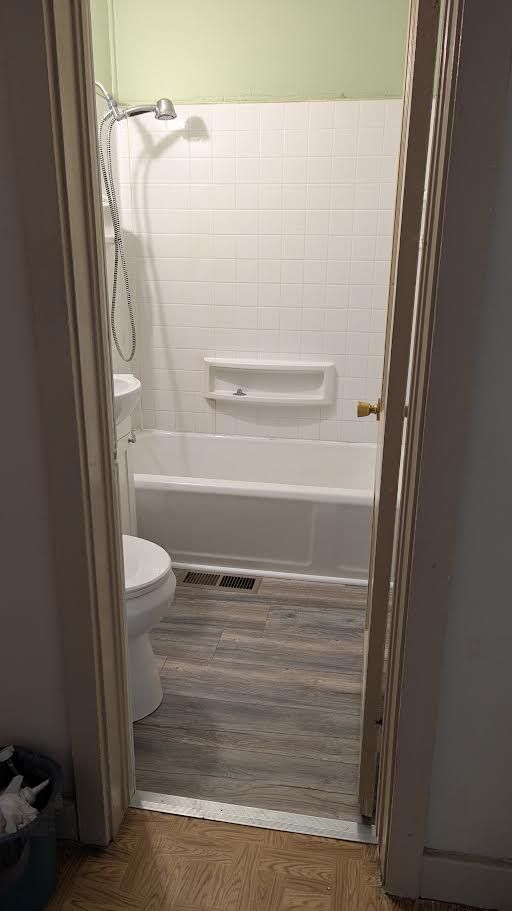 Residential flooring improvement project
