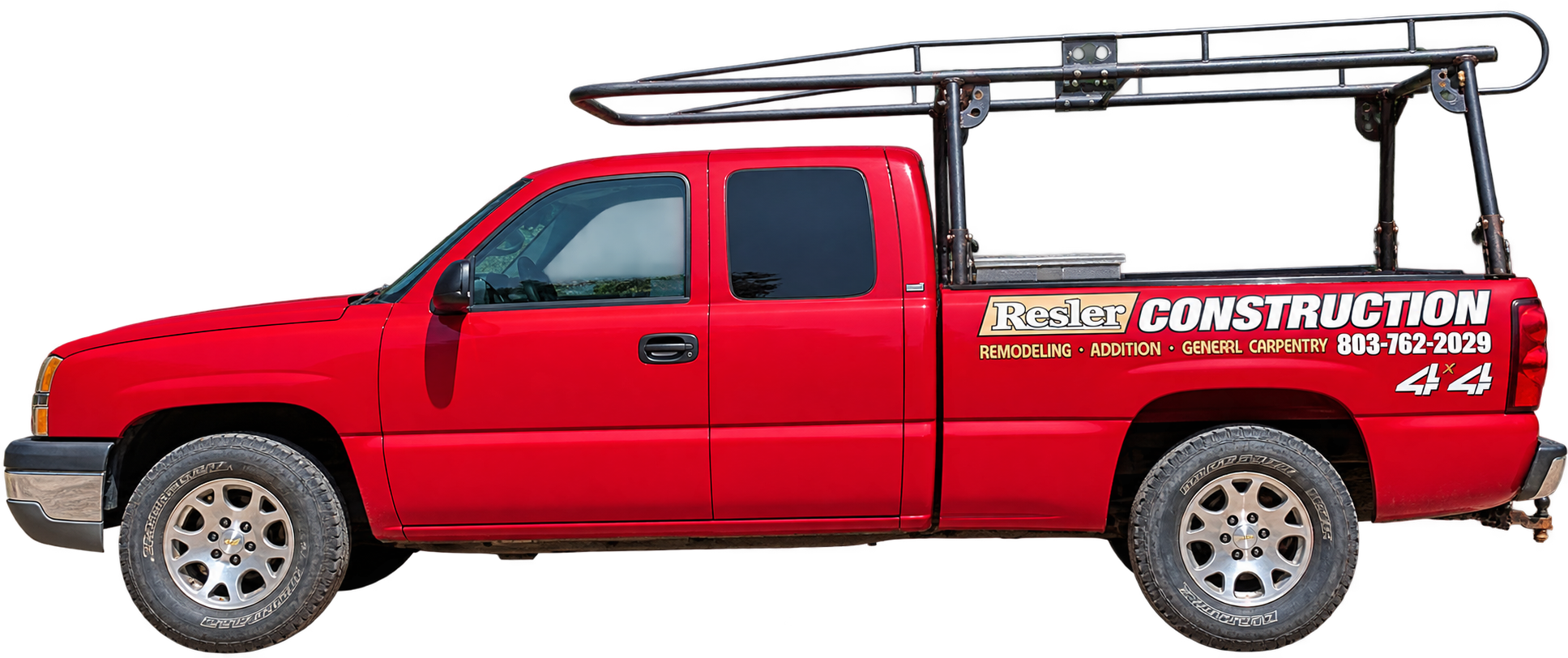 Resler Construction company truck